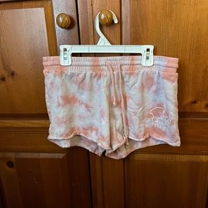 Tie dye shorts